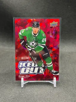 Roope Hintz 2022-23 Upper Deck Allure Iced Out Red /299
