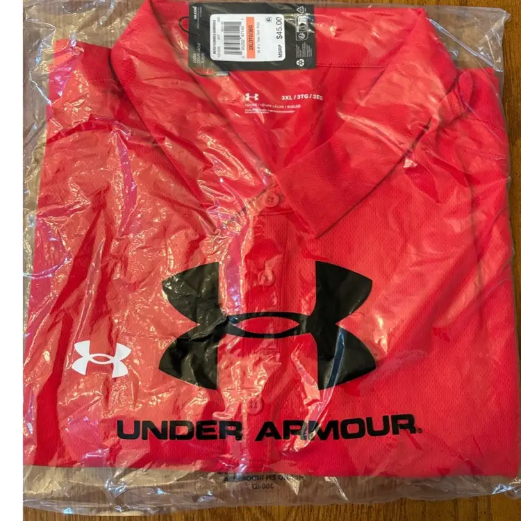 Under Armour Polo - Red Size 3X