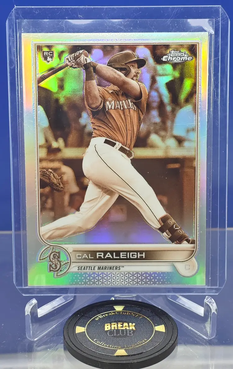 Cal Raleigh 2022 Topps Chrome Sepia Refractor RC #149 Seattle Mariners