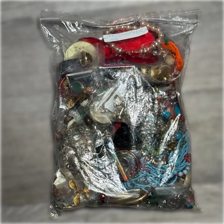 Chunky Lot of Mixed Jewelry Vintage to Contemporary **CRAFT & WEARABLE**