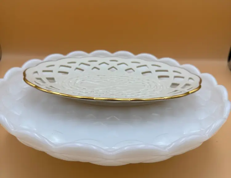 Lenox Wicker Candy Dish