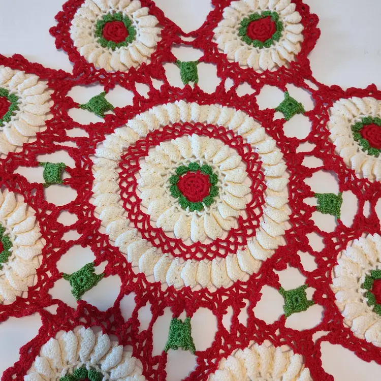 Vintage Christmas Doily