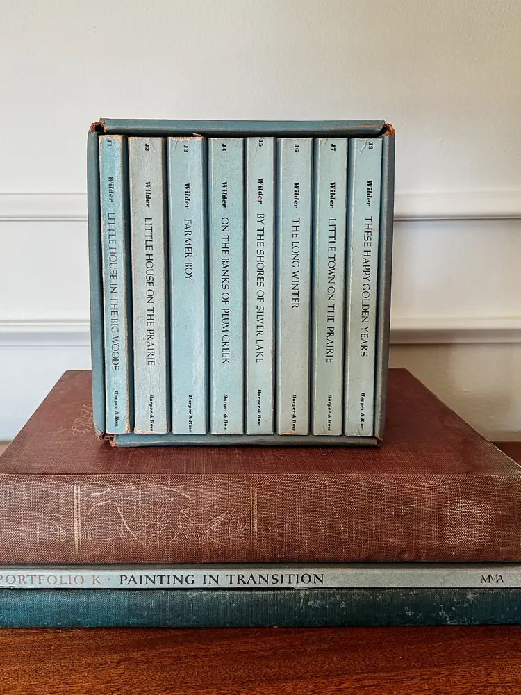 Vintage 1971 Little House on the Prairie Box Set - Laura Ingalls Wilder