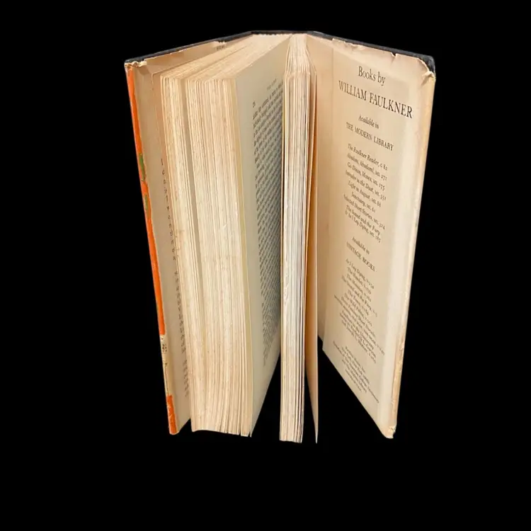 William Faulkner / The Town Book 1st Edition 1957