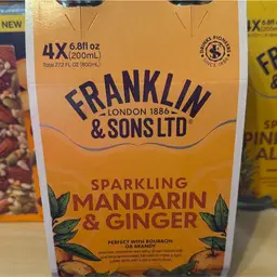 Franklin & Sons LTD Sparkling Mandarin & Ginger Mixer