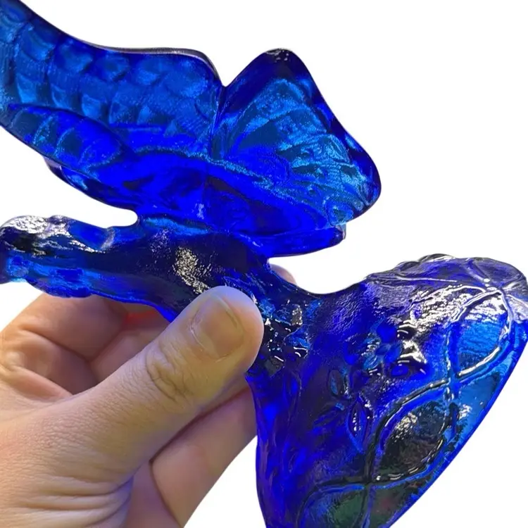 Fenton Cobalt Blue Butterfly