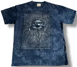 Vtg The Mountain Troll Roots T-Shirt Mens XL Gray 2000s Y2K Fantasy Short Sleeve