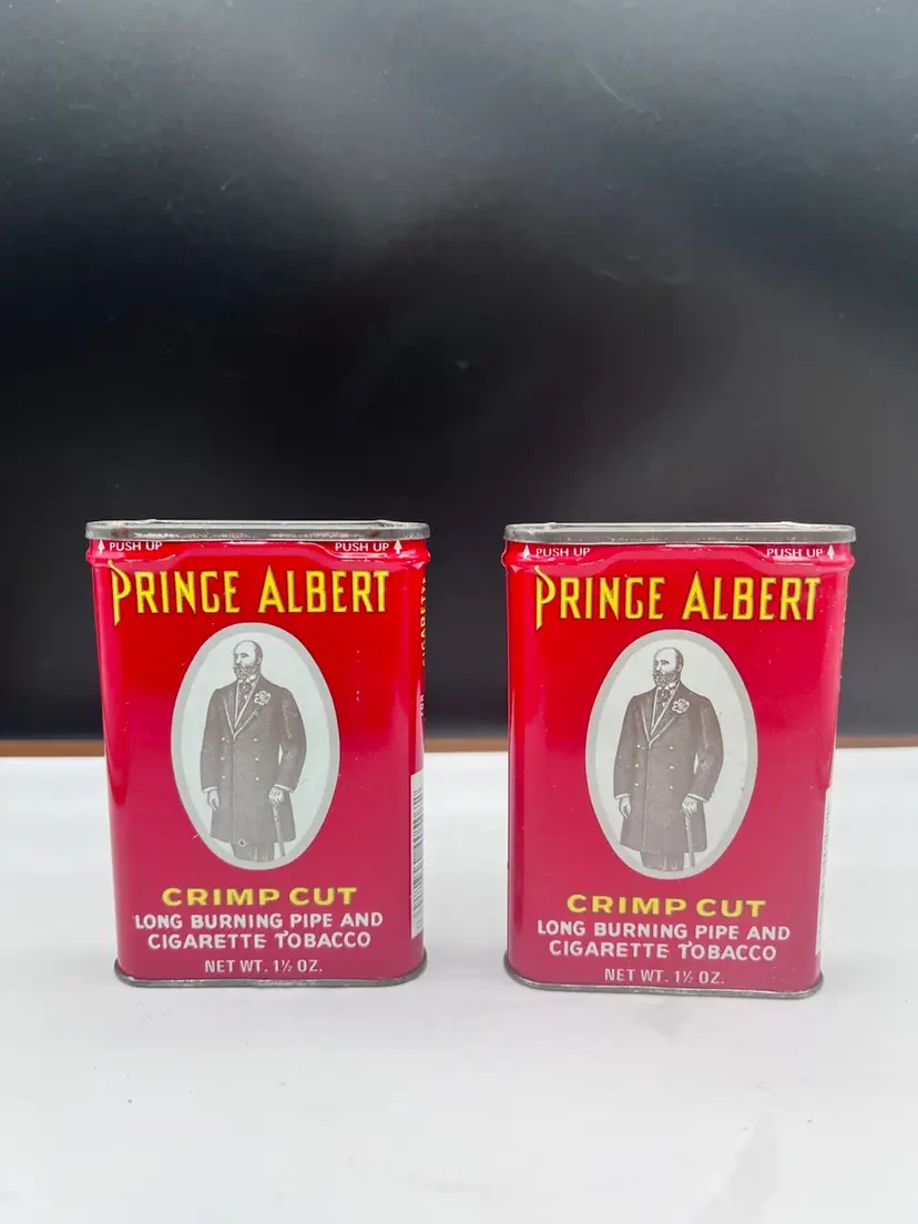 #01 - #1056-B 1 Vintage Prince Albert Pipe/Tobacco Tin