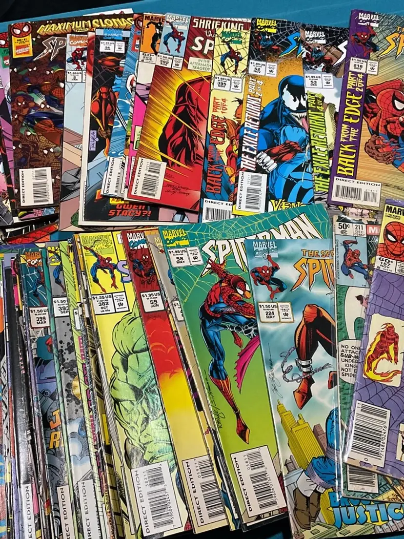 Vintage 90’s Spider-Man Comics Haul! $2 & $5 Starts!