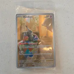 Sealed Mimikyu SVP 075 Black Star Promo Scarlet & Violet