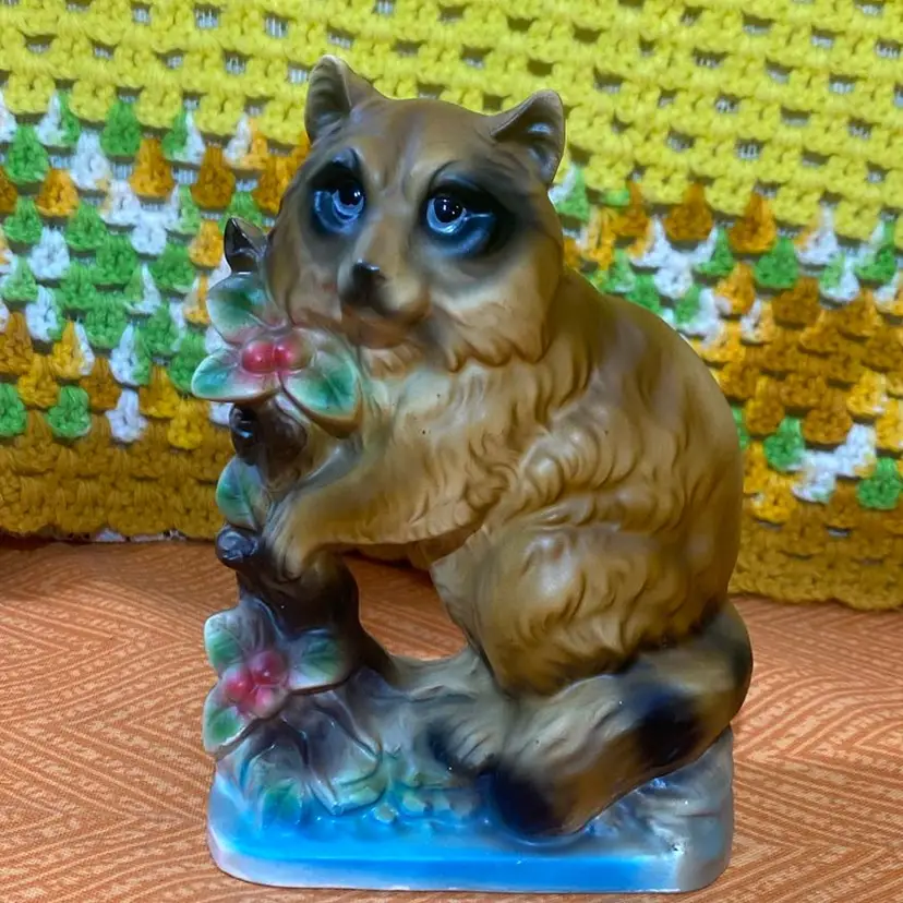 Vintage Raccoon Figurine