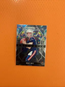 2024 Panini Prizm Drake Maye (RC) Prizmatic #2 - New England Patriots-Rookie