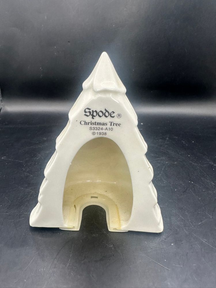 Spode Christmas Tree Night Light Cover Only- 4”