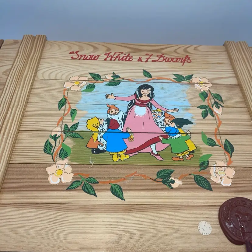 POLONAISE / KOMOZJA SNOW WHITE & 7 DWARVES HANDBLOWN GLASS ORNAMENTS BOX SET NEW