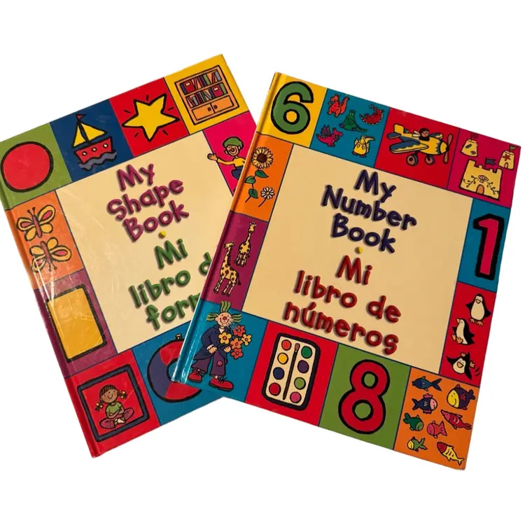 Children’s Books, Numbers & Shapes Bundle Hardcover 