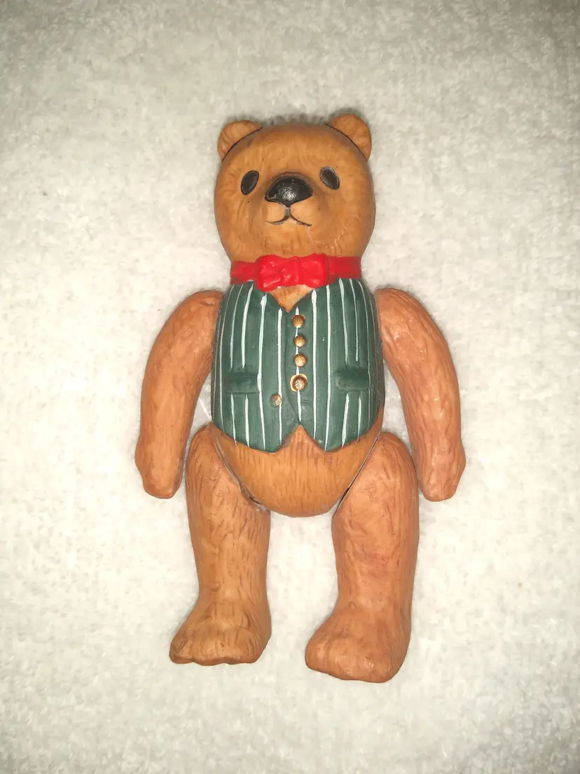 Vintage Department 56 Teddy Bear Moving Arms & Legs