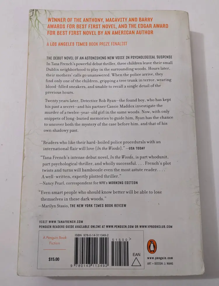 In the Woods - Tana French (Paperback)