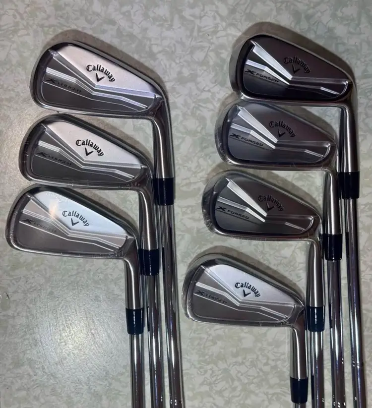 2025 Callaway X Forged 4-PW with Dynamic Gold Mid 115 Stiff Flex Steel RH