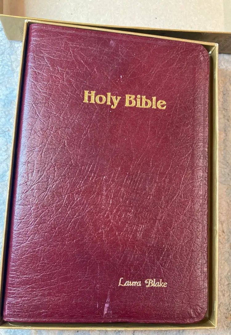 KJV Holy Bible Imperial Reference Ed., Nelson, 585 BG  Genuine Leather W/ Box