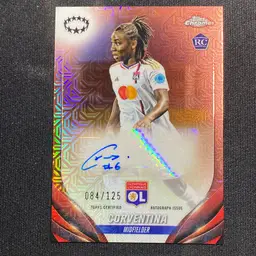Corventina Topps Chrome Auto 84/125 - Olympique Lyonnais - Women’s Soccer