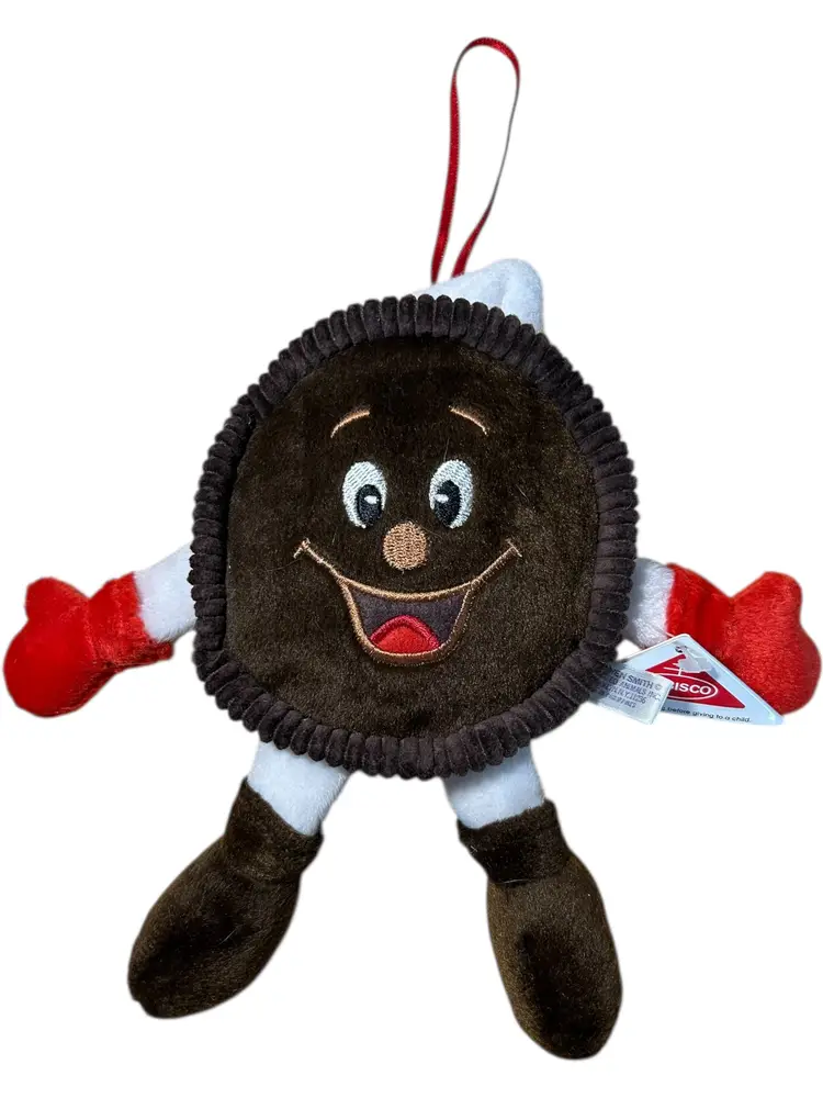 Nabisco Oreo Cookie Plush Dunk Stuffed Plush/Ornament With Tags