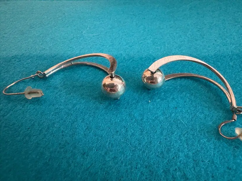 Vintage Sterling Silver Earrings