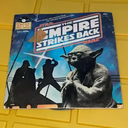 Empire Strikes Back Star Wars Record Storybook