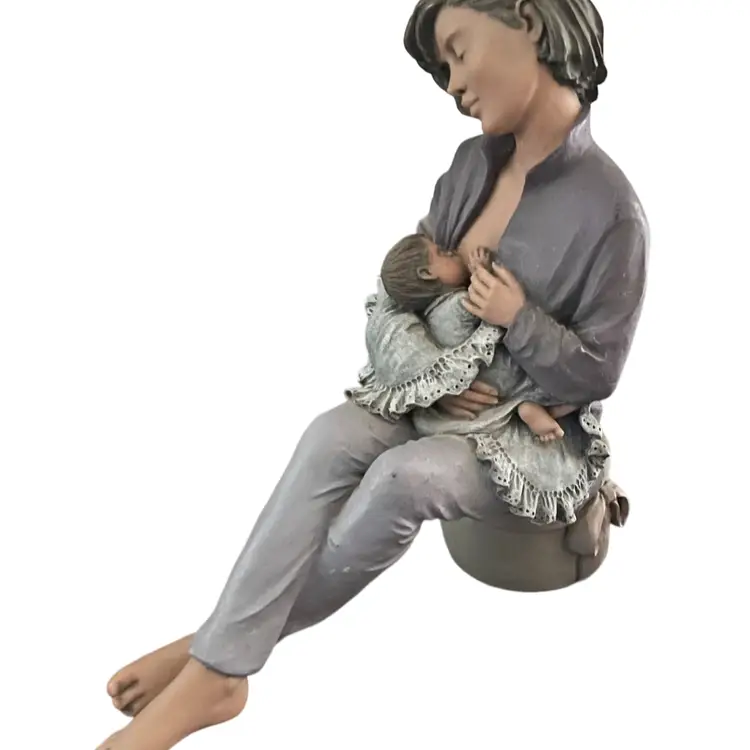 Rare Limited Edition Spanish Sculpture by Elisa Montserrat Ribes “Lullaby” 1999