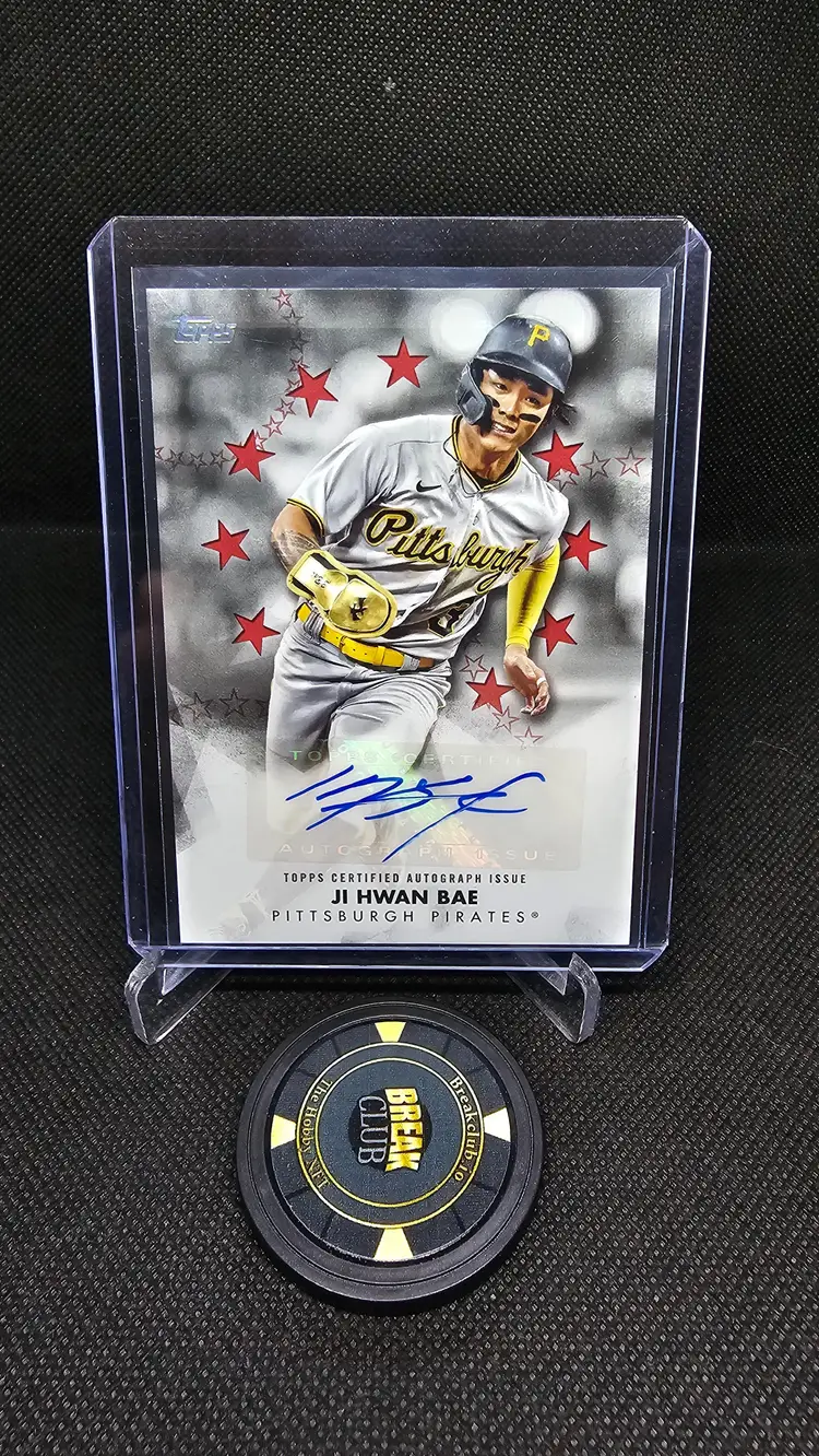 2024 Topps Ji Hawn Bae Auto /25- Pittsburg Pirates