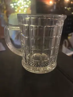 VTG Hazel Atlas Colonial Block Small Syrup Pitcher