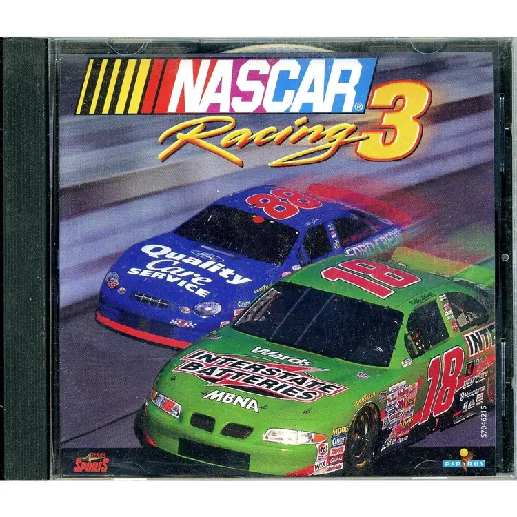 NASCAR Racing 3 PC Game LIKE NEW Case+ Art+ Disc