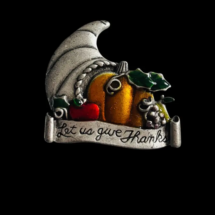 Vintage Thanksgiving Brooch