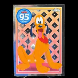 PLUTO 2025 TOPPS CHROME DISNEY 95 YEARS #PL-1 INSERT