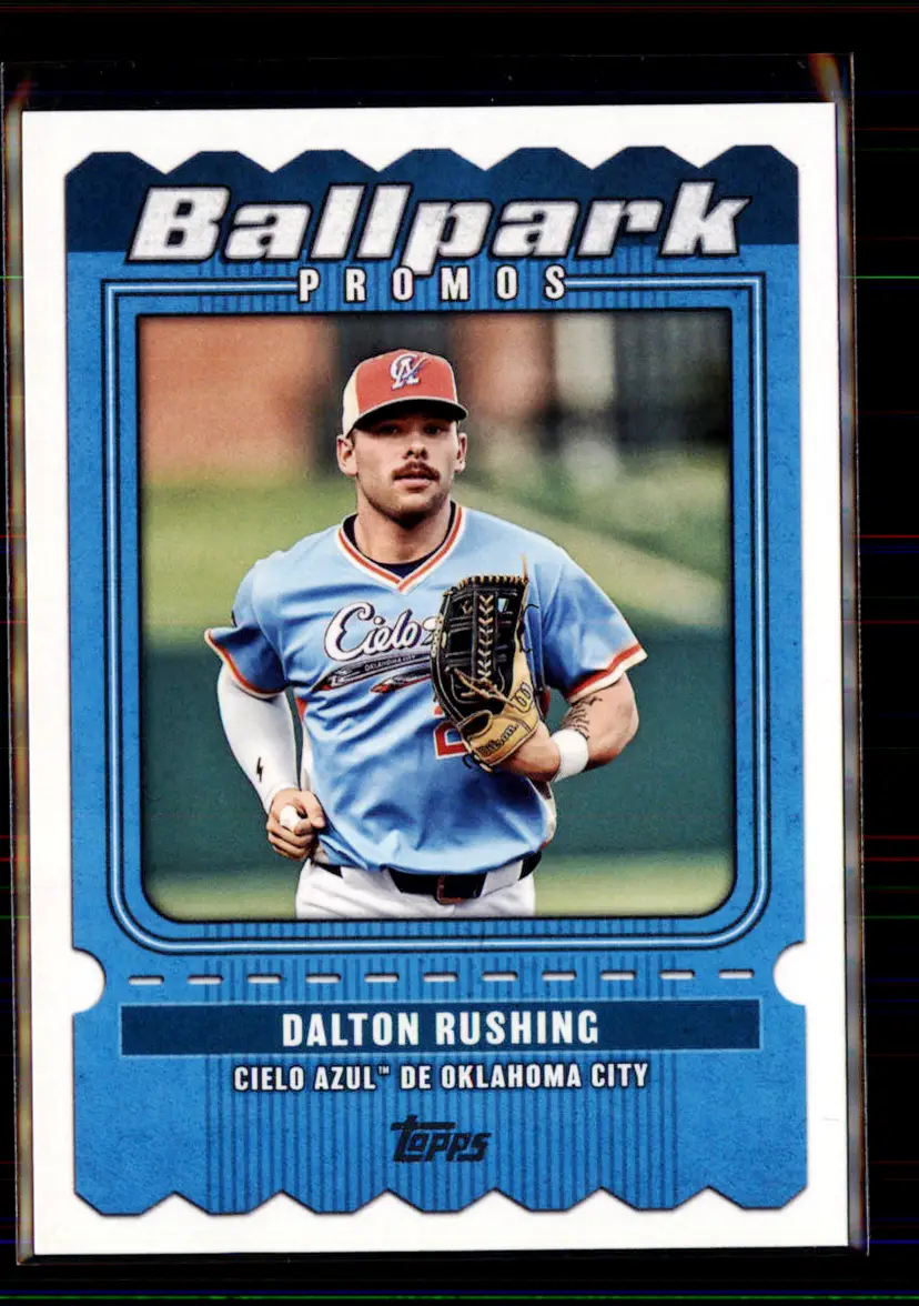 Dalton Rushing 2025 Topps Pro Debut Chrome Ballpark Promos #BP-5 - (135) - Oklahoma City Comets