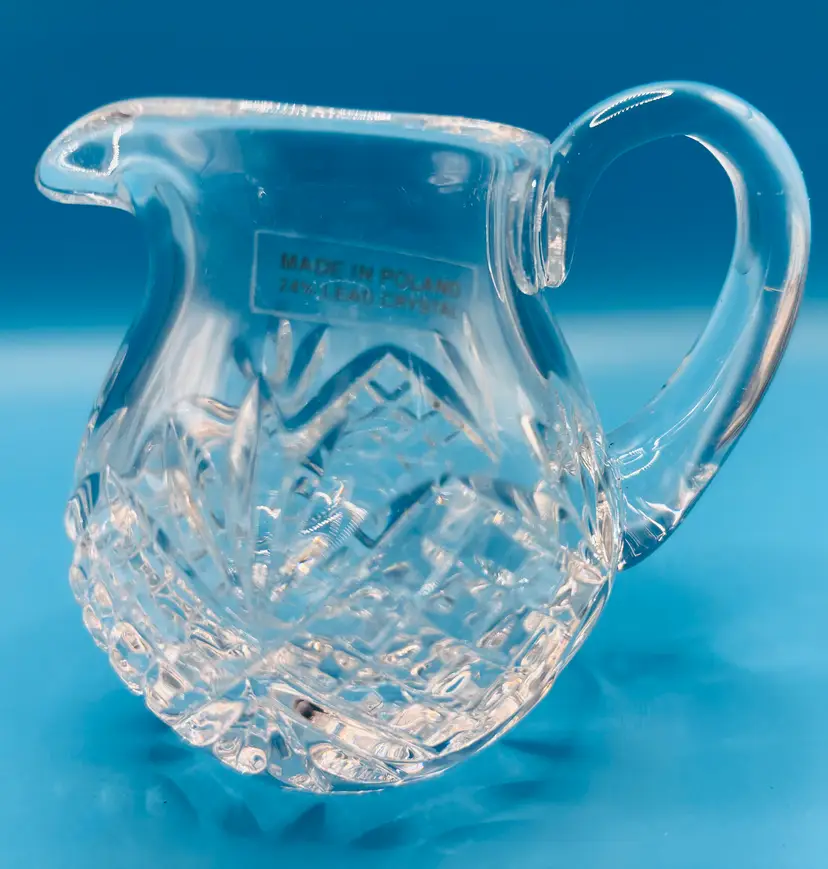 Lead Crystal Creamer