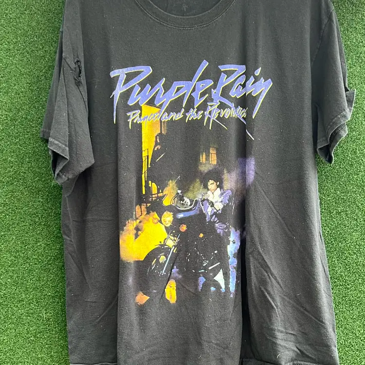 Purple Rain Prince, And The Revolution Size Large T-Shirt