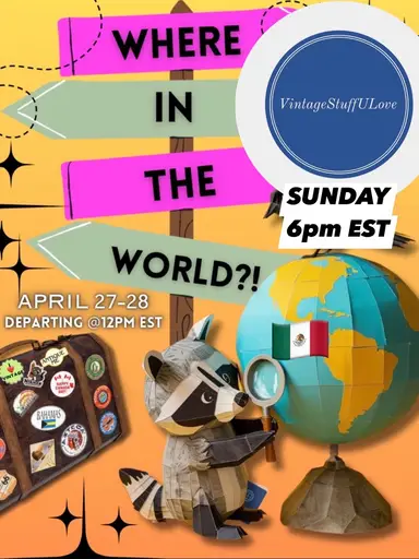 Where in the World 🇲🇽Mexico🇲🇽 with VintageStuffULove 