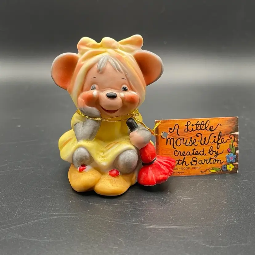 George Good Co A Little Mouse Wife Figurine Beth Barton Original Tag
