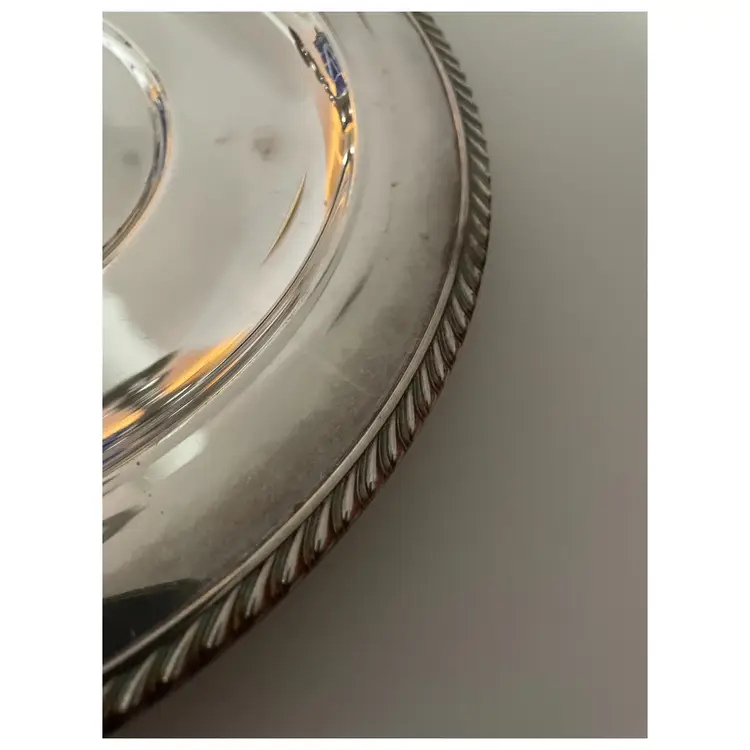 Vintage Silverplate Tray 10 1/2"