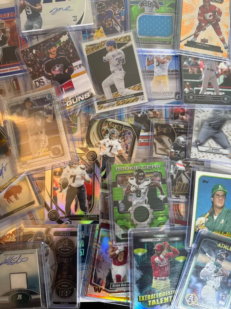 NEW PICK UPS FROM CARD SHOW & LCS! $2 AUCTIONS MULTISPORTS NFL NBA NHL WNBA 