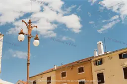 "Balkan Piazza" 12x18 Framed Poster