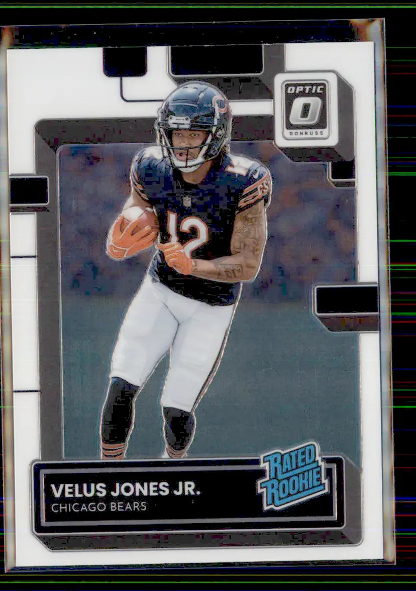 Velus Jones Jr. 2022 Donruss Optic #230 - Chicago Bears - (130-250)