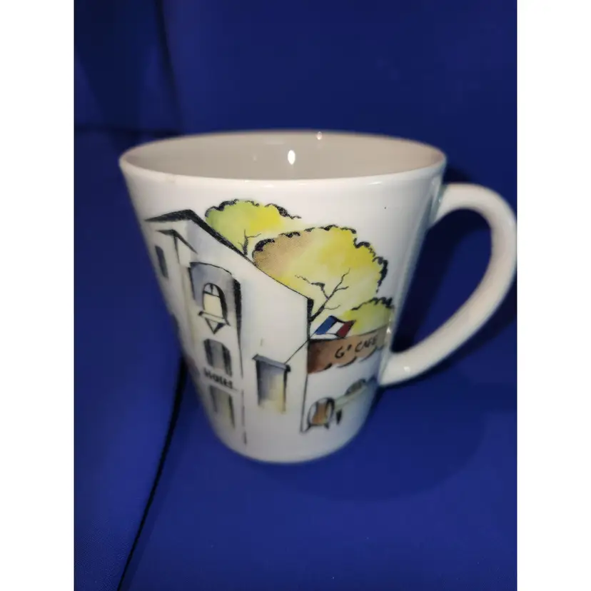 Italian Cafe Scene Mug