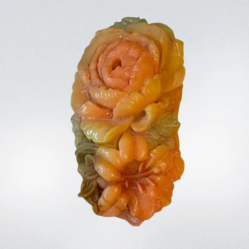 1933-1940 Celluloid or Galalith Fur Stole, Lapel, Or Hat Clip