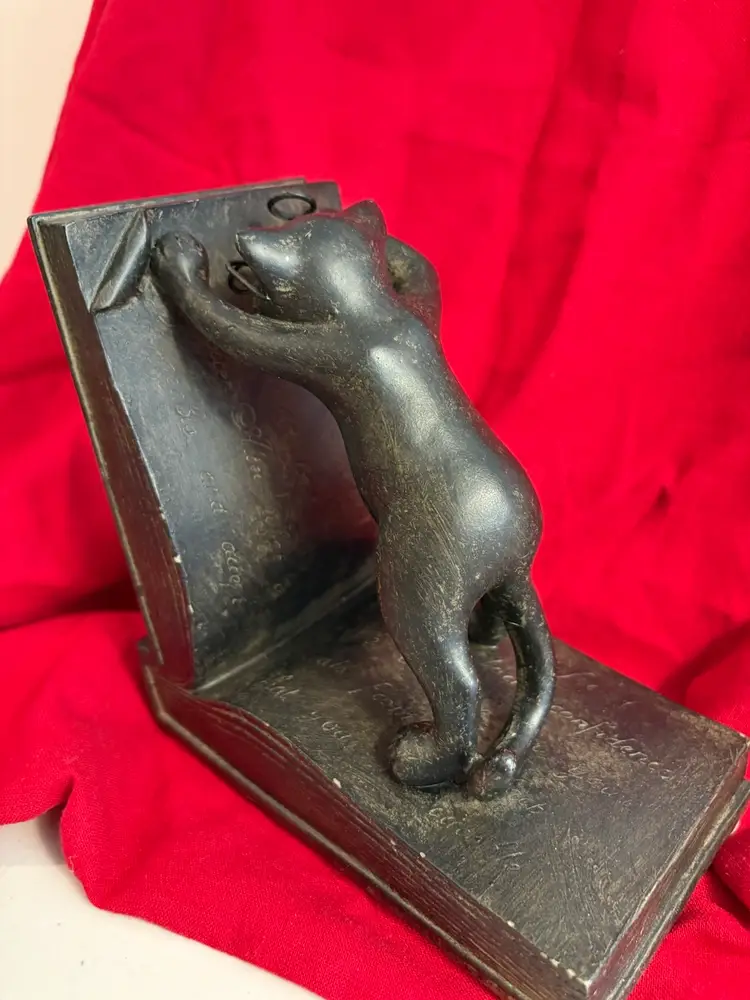 Curious Cat Bookend