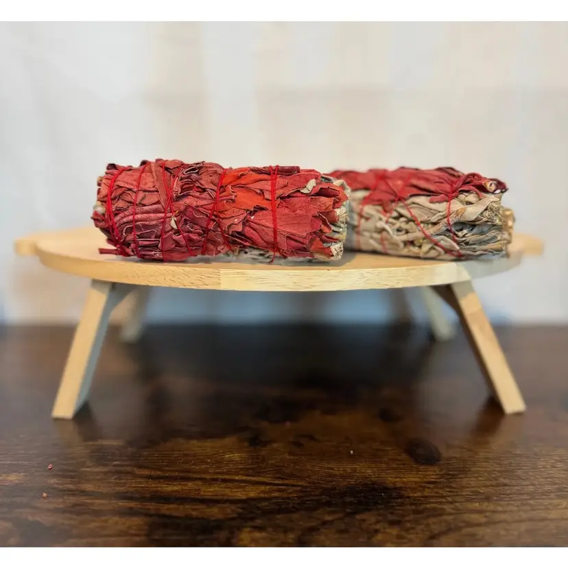 White Sage + Red Sage Smudge Sticks 4in.
