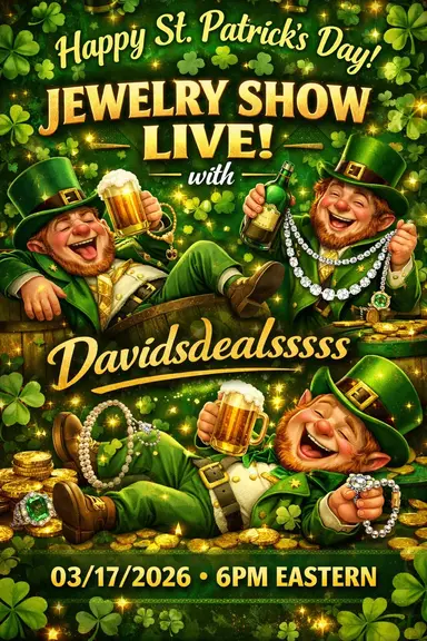 St Patrick’s Day Jewelry Show 