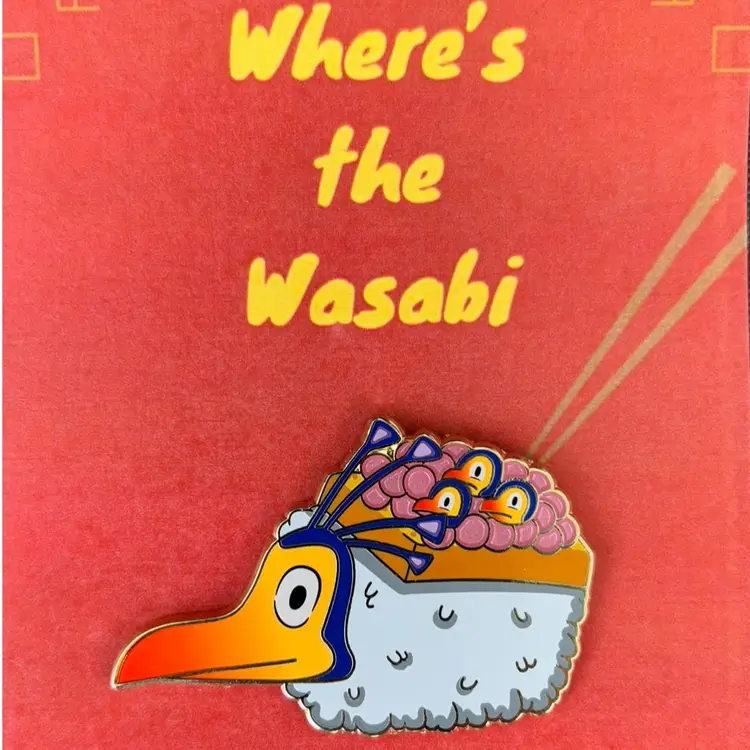 Where’s the Wasabi - Kevin Fantasy Pin
