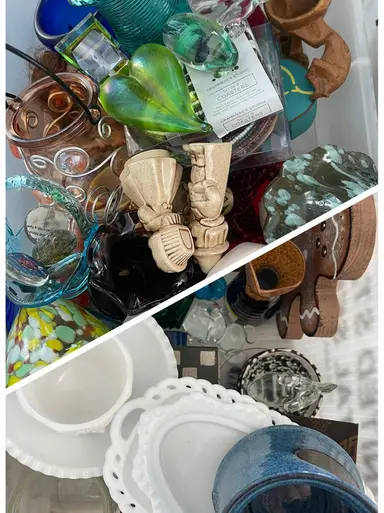 📣Small~Little~Not So Small~Glass~Pottery~With Attic On The Beach📣