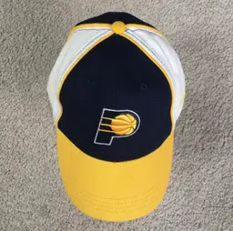 Reebok INDIANA PACERS NBA Hat Cap w/ Adjustable Strapback Youth Size 100% Cotton